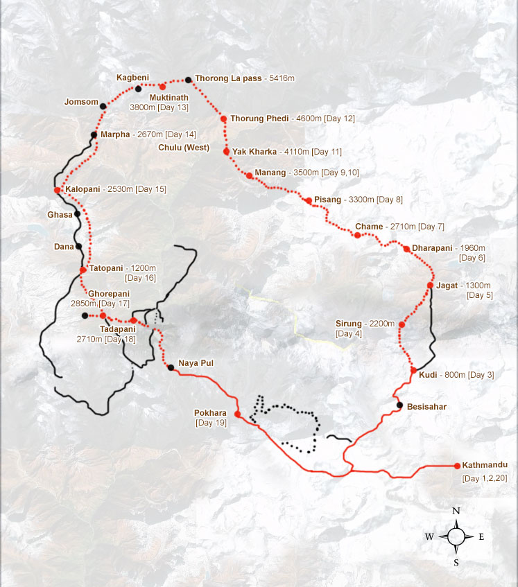 Annapurna Circuit Trek « Sherpa Guides Nepal Treks – Specialist group ...